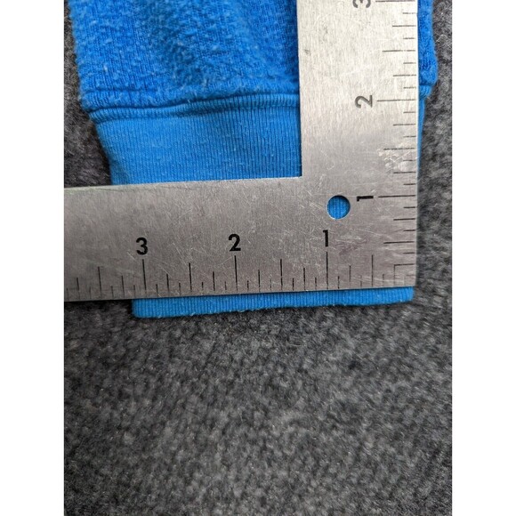 WILDFOX Blue I HATE MORNINGS Long Sleeve Baggy Beach Jumper Sweatshirt SIZE S - Picture 16 of 16